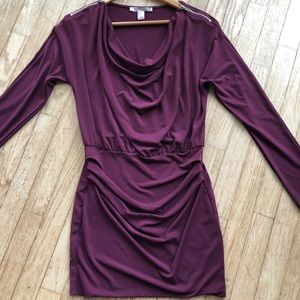 Plum color dress
